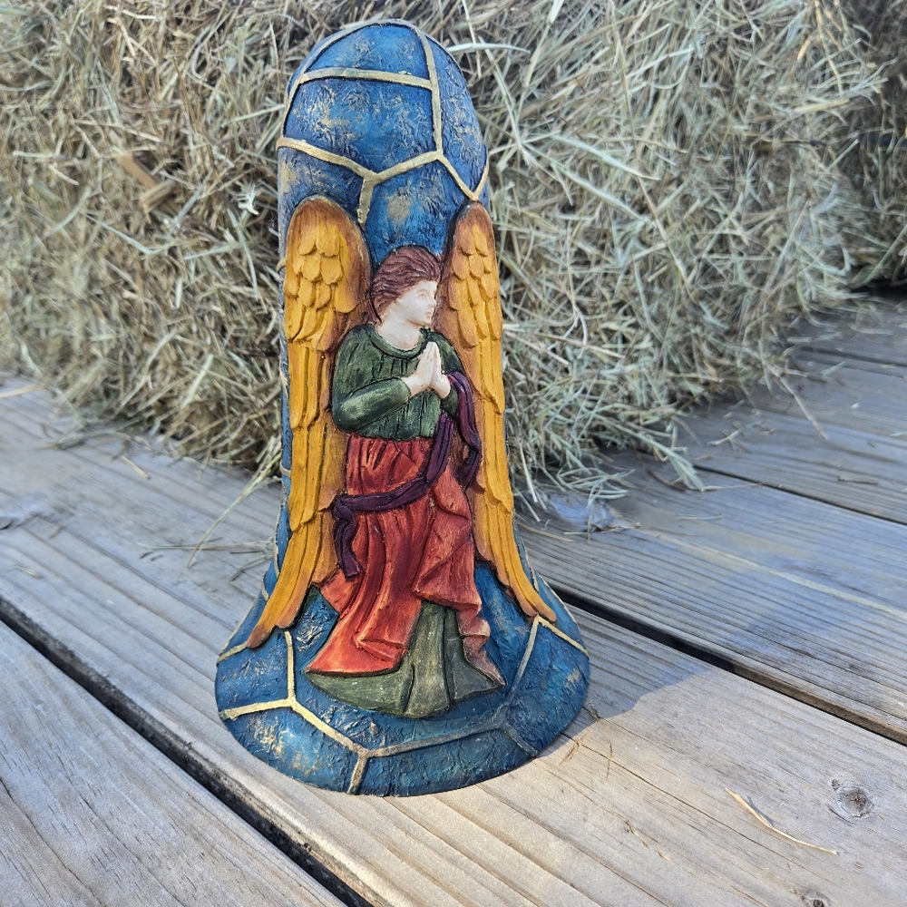 Angel Noel Christmas Tree Topper Bell Cone Shape Tree Ornament